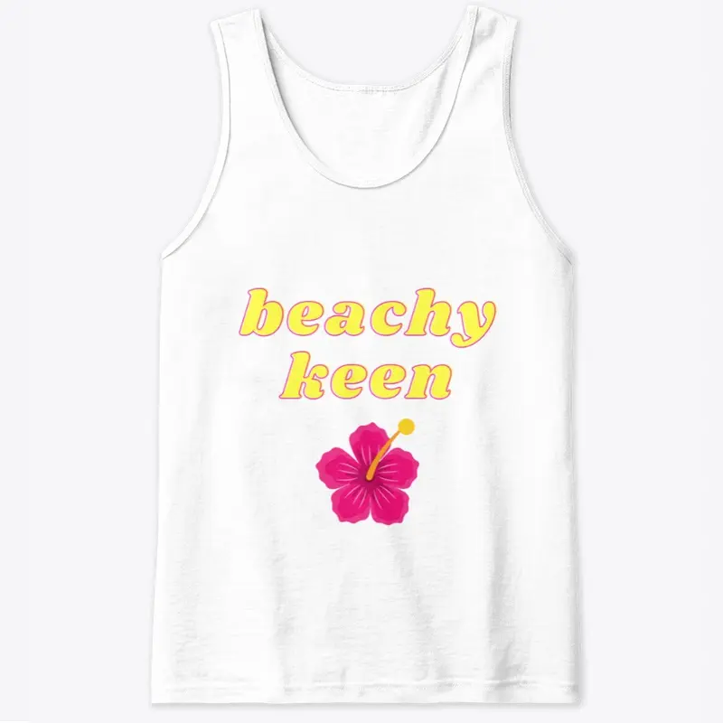 Beachy Keen Punny Beach Tee