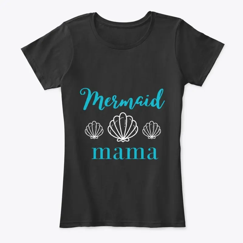 Mermaid Mama Mothers Day Comfy Tee