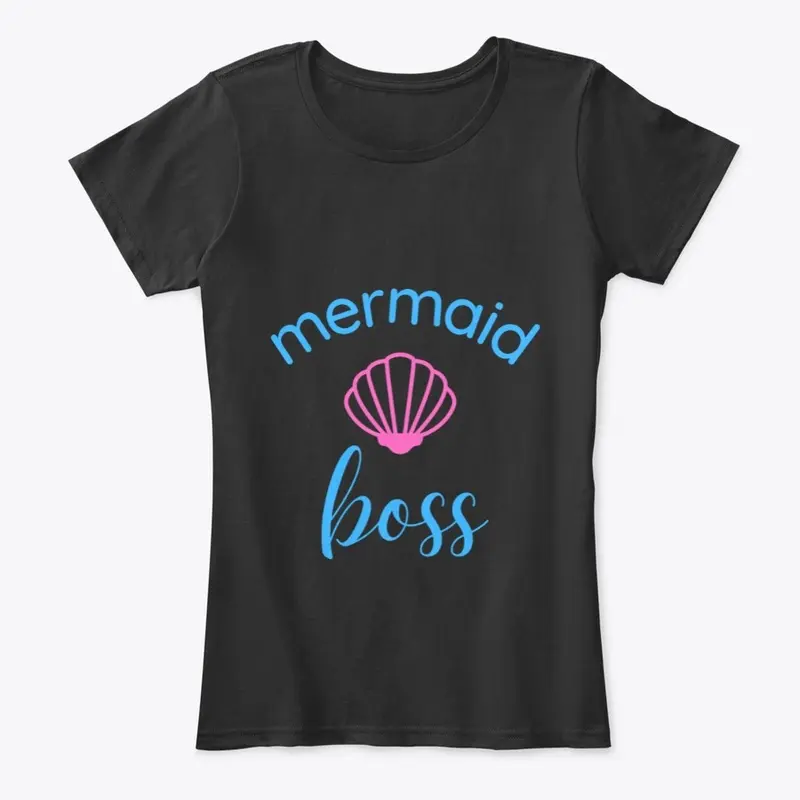 Mermaid Boss Boss Babe Girl Boss Shirt