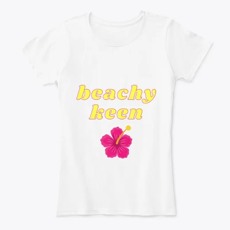 Beachy Keen Punny Beach Tee